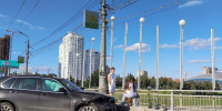 Приходится искать объезд: на Свердловском проспекте столкнулись 6 машин - КП Челябинск