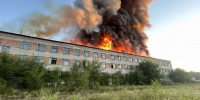 В Минусинске на территории бывшей воинской части два дня подряд горят здания - Сетевое издание Среда24