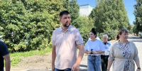 В Киселевске на улице Весенней обновляют пешеходную зону - Городок