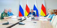 Сергей Меняйло провел совместное заседание Антитеррористической комиссии и Оперативного штаба в РСО-Алания - Администрация РСО-А