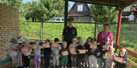 Пожарный ликбез для самых маленьких в сёлах Хатунь и Ивановское - Городской округ Ступино