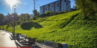 В Перми восстановили поврежденные участки склона на набережной Камы - Комсомольская Правда