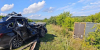 Появились фото с места смертельной аварии в Бековском районе - Пензенская Правда