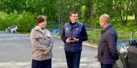 Глава Кольского округа Александр Лихолат: От кровли до входной группы: как преображается ДК «Мурмаши» - Кольский район