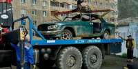 Норильск избавляется от брошенного транспорта: машины мешают работе коммунальщиков - Северный город