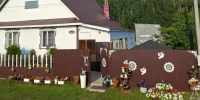 Цветочный сад семьи Нургалиевых в с.Сабабаш - Сабинский район