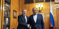 Александр Хинштейн встретился с Сергеем Лавровым - Vkurske.Com
