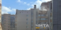 Мужчину эвакуировали на пожаре в мкр. Октябрьский в Чите - Забайкальский рабочий