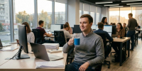 77% красноярцев готовы сменить работу ради лучшего оффера - 1-LINE