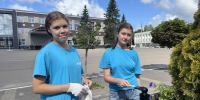 Губернаторский отряд в Луге:  как подростки зарабатывают, помогая городу - Газета Лужская правда