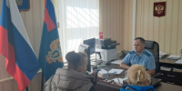 Прокурор Красногорского района Брянщины провел личный прием участников СВО и членов их семей - Красногорская Жизнь