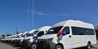 В Туве автопарк пополнили 12 новыми автобусами - 1-LINE