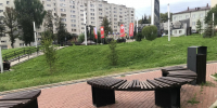 Скамейки в сквере Трудовой Славы стали жертвами конструктивных недочетов - Kirov.Online