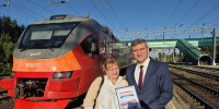 Двухмиллионный пассажир совершил поездку в саратовской электричке - Комсомольская правда