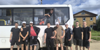 Молодежный десант ЛДПР помог храму в честь Рождества Пресвятой Богородицы в костромском Завражье - ЛДПР