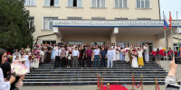 Торжественное вручение дипломов выпускникам - Дербентский медколледж