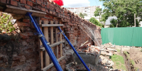 Воронежцы пожаловались на 8-летнюю борьбу за капремонт опасной подпорной стены - ГТРК Воронеж
