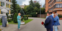 Жители района Сокол почтили память Героя СССР, летчика Юрия Зыкова, фото - Мой район
