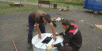 В Киселевске завершают благоустройство сквера у Северного поселка - Городок