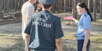 В Курске мангальные зоны у леса оборудовали огнетушителями после проверки прокуратуры - Курская правда