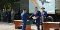 Войсковая часть 15506 отмечает 85-ю годовщину со дня образования 600 авиационной базы материально-технического обеспечения командования военно-транспортной авиации - Городская Дума
