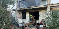 Место взрыва газа в Славгороде / Фото: МЧС по Алтайскому краю - ИА Амител