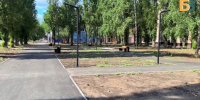 Завершается благоустройство сквера по проспекту Героев - Балаковские вести