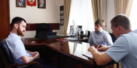 Темирлан Абуталимов встретился с и.о. руководителя Межрегионального управления ФАДН Ильёй Гусевым - Министерство по национальной политике и делам религий