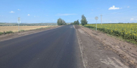 В Ровеньском округе ремонтируют дорогу рядом с селом Нагольное. - Мир Белогорья