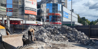 Территорию у «Приморской» готовят к благоустройству после сноса торгового комплекса - Spbdnevnik.ru