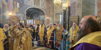 Епископ Мефодий принял участие в праздничных богослужениях по случаю проведения в Дивеево ежегодной монашеской конференции - Альметьевская Епархия