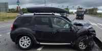 ДТП Nissan Terrano 12.8.2026, 188 км М1, Вяземский округ, фото ГАИ - О чём Говорит Смоленск