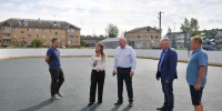 В Лидино модернизируют хоккейную коробку - РузаРИА