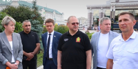 Олег Мельниченко дал поручения по благоустройству сквера имени Белинского в Пензе - Пенза-Обзор