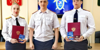 Сегодня в торжественной обстановке выпускники Московской академии СК России имени А.Я. Сухарева приняли Присягу сотрудника Следственного комитета Российской Федерации - Следственное управление