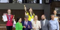 Спортсменка из Санкт Петербурга — серебряный призёр Кубка России по вольтижировке - Федерация конного спорта