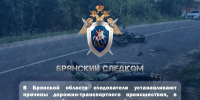 В Брянской области следователи устанавливают причины дорожно-транспортного происшествия, в котором погиб несовершеннолетний - Следственный комитет