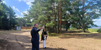 Создание нового кемпинга проконтролировали в Гдовском районе - Pln-Pskov.Ru