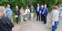 Руководитель фракции КПРФ в Мособлдуме Александр Наумов встретился с жителями поселка Малино - КПРФ
