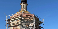 Продолжается восстановление старинного храма святителя Иоанна Златоуста в селе Ивановское - Казанская Епархия