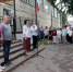 В День физкультурника благочинный Навлинского церковного округа принял участие в торжественном мероприятии и открытии новой спортивной площадки - Навлинское благочиние