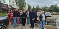 12 августа глава управы провела еженедельный обход территории - Район Силино ЗелАО Москвы