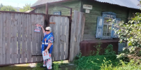 Народные дружинники напомнили жителям Октябрьского района о правилах пожарной безопасности - Администрация г. Барнаул