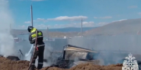 В Ангарске водитель мусоровоза привез загоревшийся мусор прямо к пожарным - IrkutskMedia.Ru