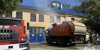 Мусоровоз. Фото ГУ МЧС России по Иркутской области - Irk.Ru