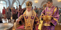 Празднование Происхождения Честных Древ Животворящего Креста Господня в Улан-Удэ - Улан-Удэнская и Бурятская епархия