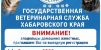 Внимание владельцы домашних животных, приглашаем Вас на выездную регистрацию! - Управление ветеринарии