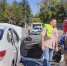В Омске серьезная авария в районе Старозагородной рощи преградила сразу несколько полос движения - ГТРК Иртыш