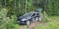 На трассе Сыктывкар - Ухта водитель ВАЗа отправил в кювет Ford, один из пострадавших госпитализирован - ИА Комиинформ