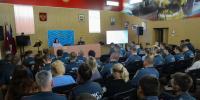 Сотрудники Госавтоинспекции провели занятия с личным составом Главного управления МЧС России по Амурской области - МЧС Амурской области